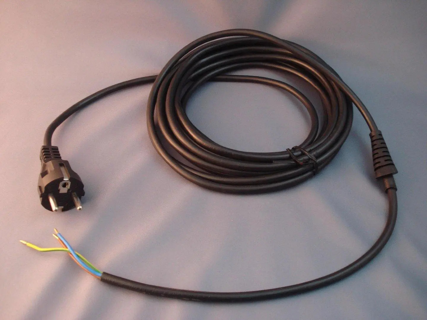 Cavo alimentazione 3x1 L.6m spina Shuko C/Passacavo costampato Lecoaspira Polti POLTI