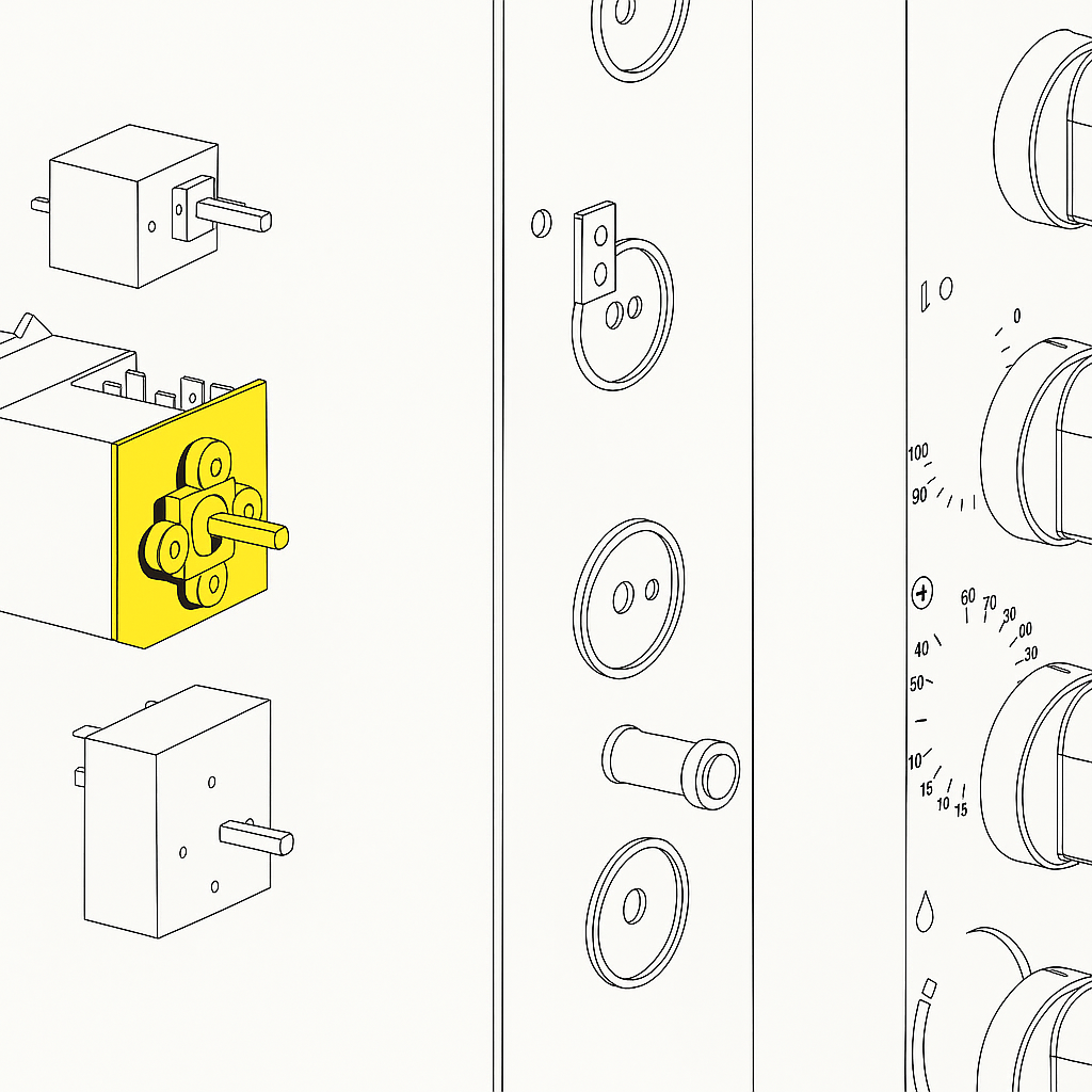 Temporizzatore 120' MS65 6935A – Ricambio Originale Giorik per Forni Professionali Ennebiservice