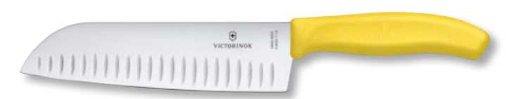 Coltello Santoku in blister colore giallo VICTORINOX VICTORINOX