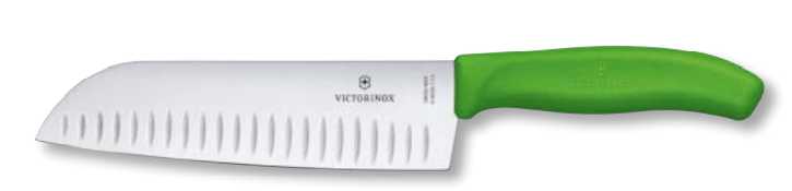 Coltello Santoku in blister colore verde VICTORINOX VICTORINOX