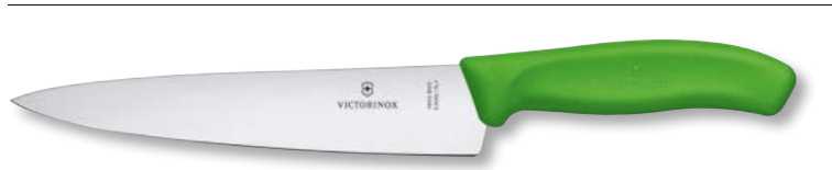 Coltello cucina in blister colore verde VICTORINOX VICTORINOX