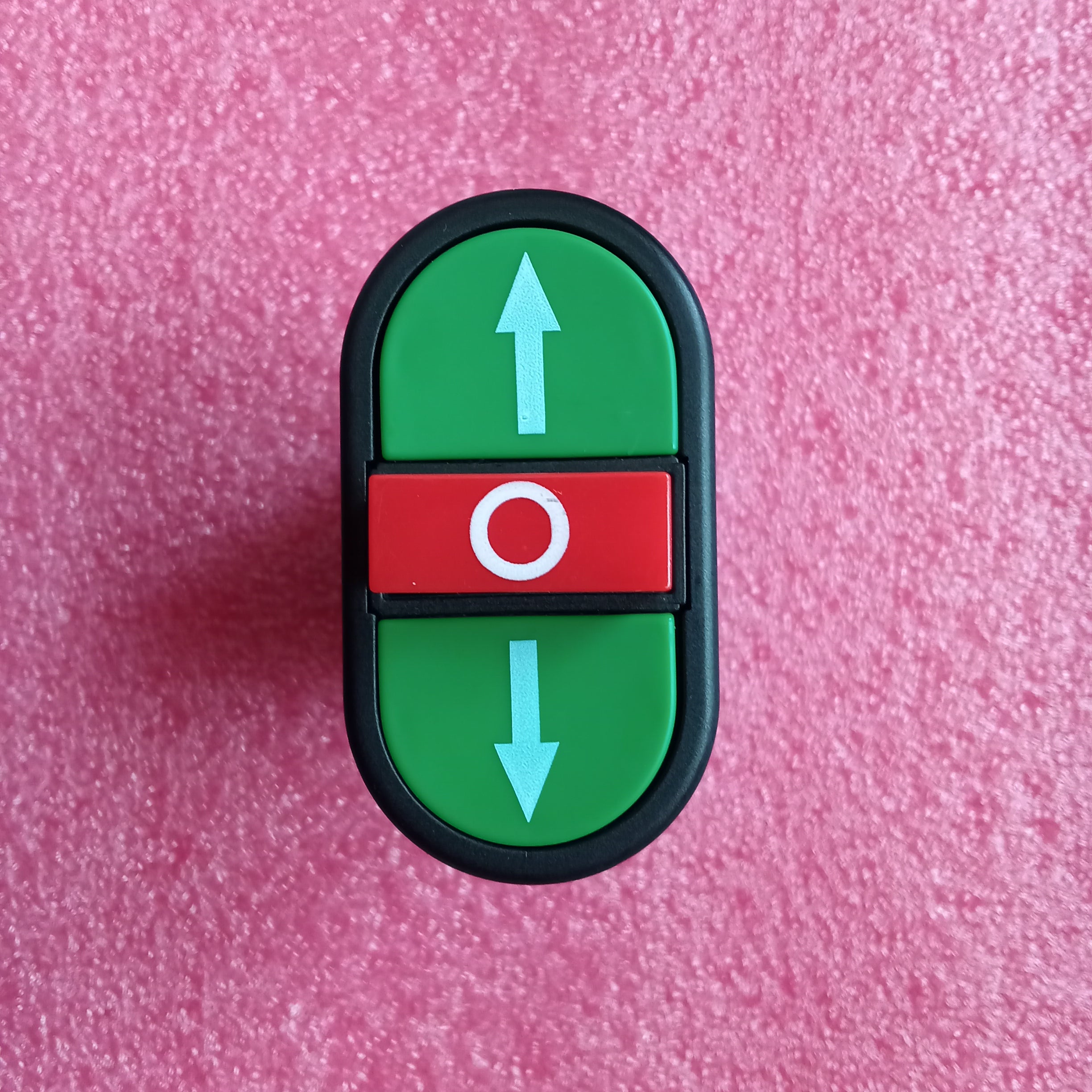 Pulsantiera Inversione Verde-Rossa Giovenza - 16A 250V (Codice: 9014069)