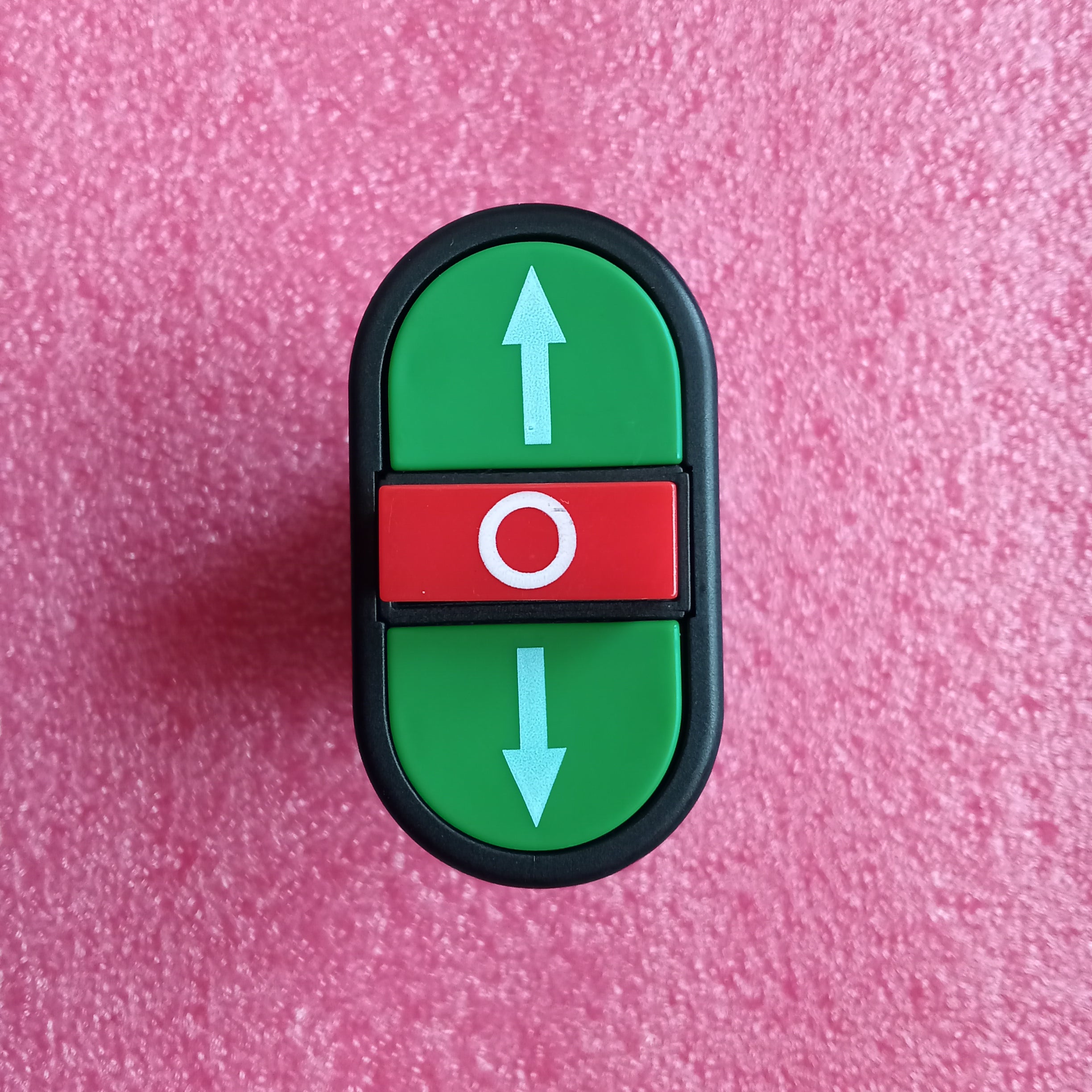 Pulsantiera Inversione Verde-Rossa Giovenza - 16A 250V (Codice: 9014069)