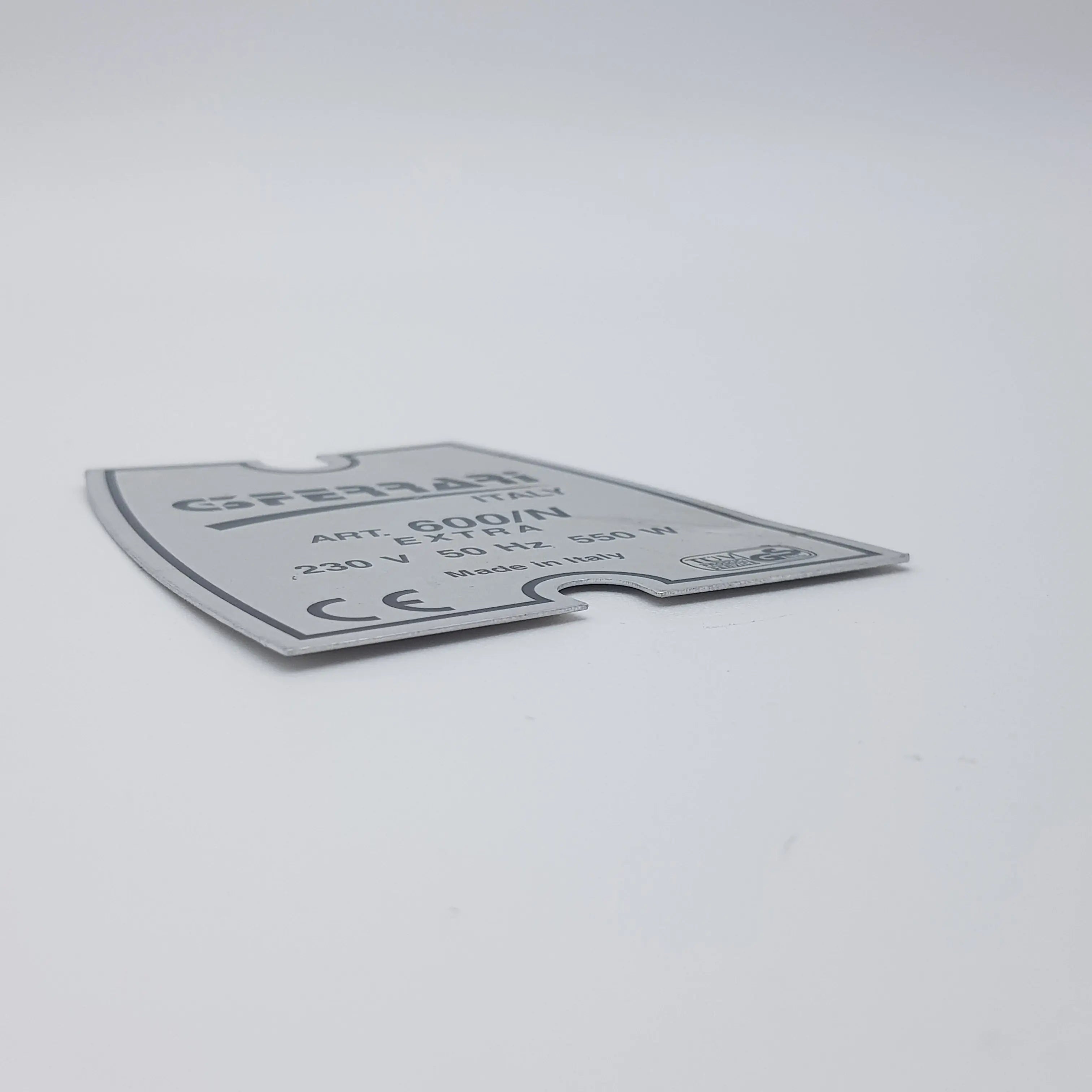 Placca alluminio Ferro G3 ferrari mod.600 G3 FERRARI