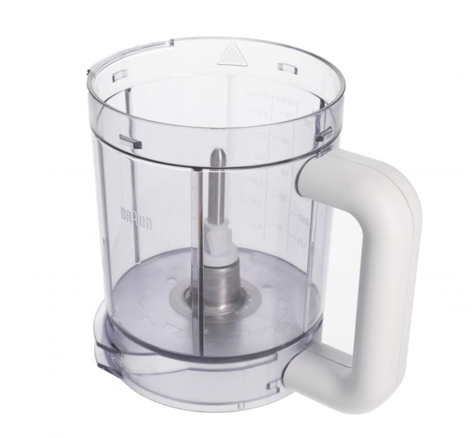 Vaso de plástico PEQUEÑO para robot batidora multiquick 3202 Braun