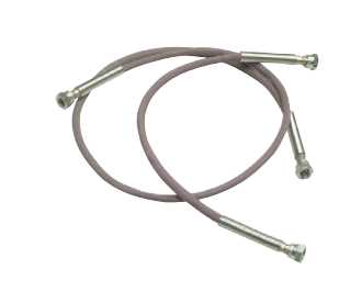 Tubo ptfe calzato raccordato L=1400mm F.F.1/4" Ø 5mm Prima Prima