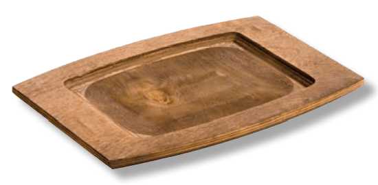 Vassoio rettangolare in legno Lodge&Seasoned Lodge&Seasoned