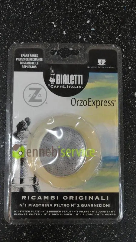 guarnizione +piatto moka zera-orzo express 4tz bialetti BIALETTI