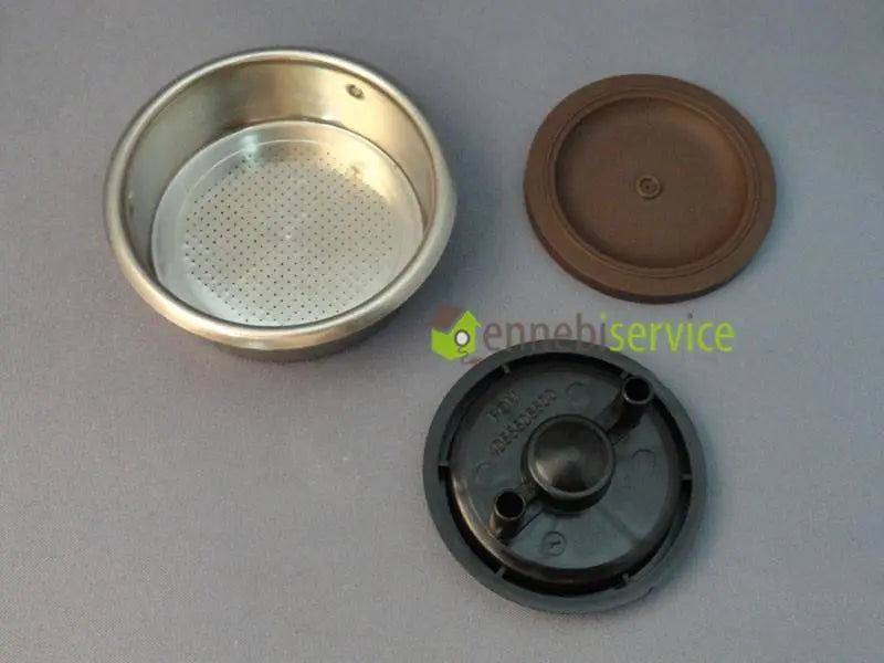 kit filtro 2 tazze vaschetta convogliatore 2 buchi e termocream ariete ARIETE