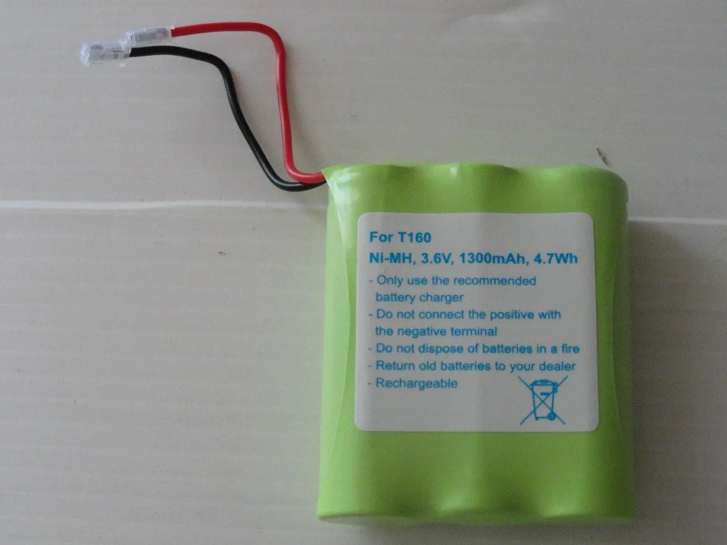 Accumulatore telefono cordless 3,6v-1300mah ni-mh ENNEBISERVICE