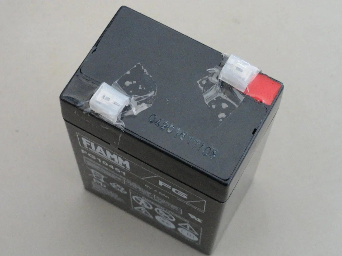 Accumulatore pacco batteria al piombo 6v-4500mah fiamm FIAMM