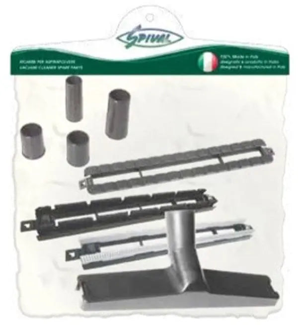 Spazzola classic 4 raccordi con ruote - made in italy 800PE36 UNIVERSALE