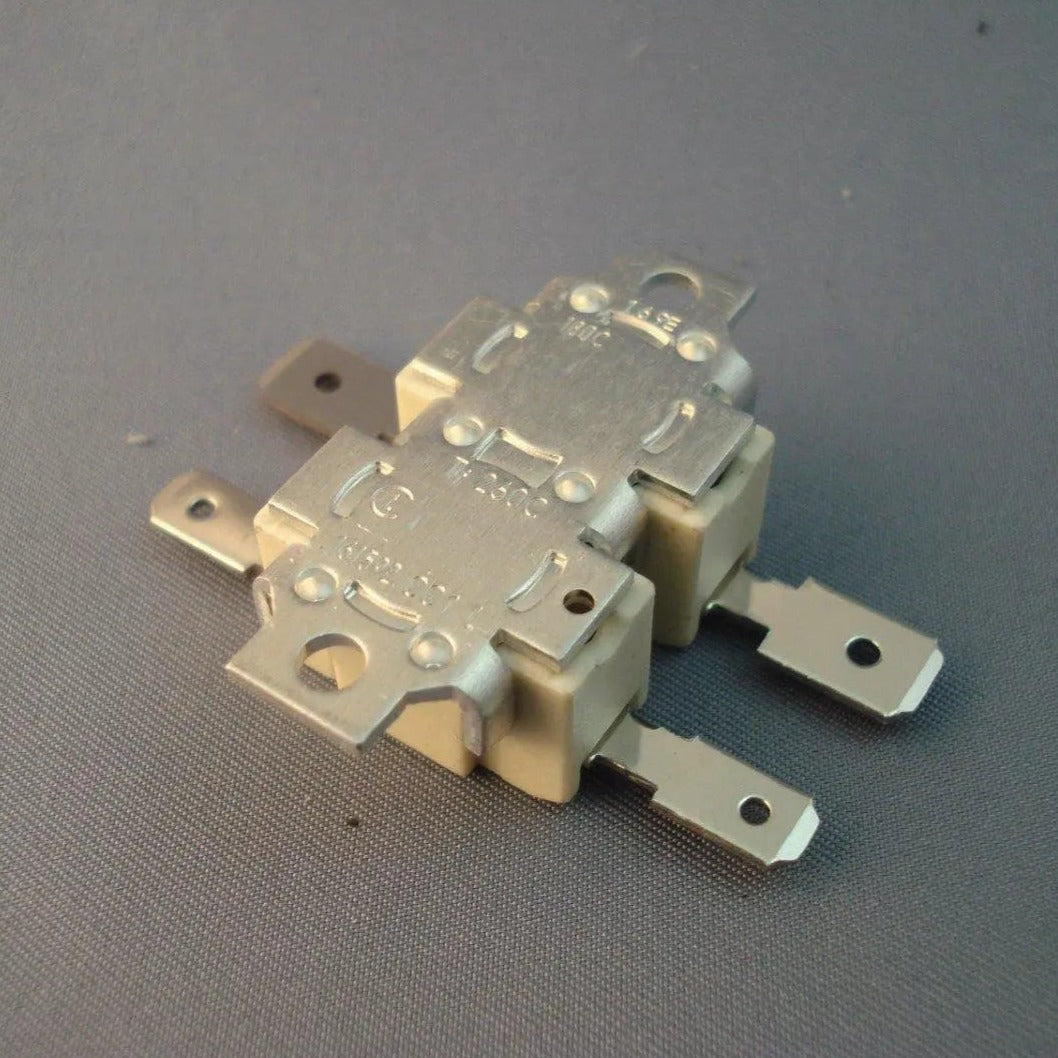 Termostato doppio 180° N.A.C/FM 6,3+termofusibile 260° Vaporella Forever clean Polti POLTI