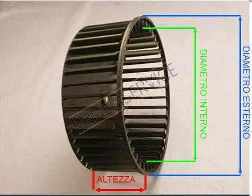 Ventola girante gruppo motore aspirante per tavolo da stiro 150w Bieffe BIEFFE