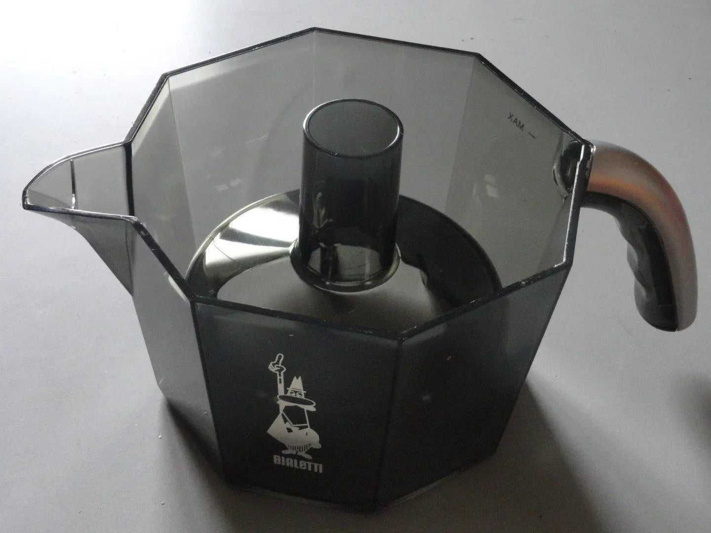 contenitore acqua completo nero trasparte silver mokona cf40 BIALETTI