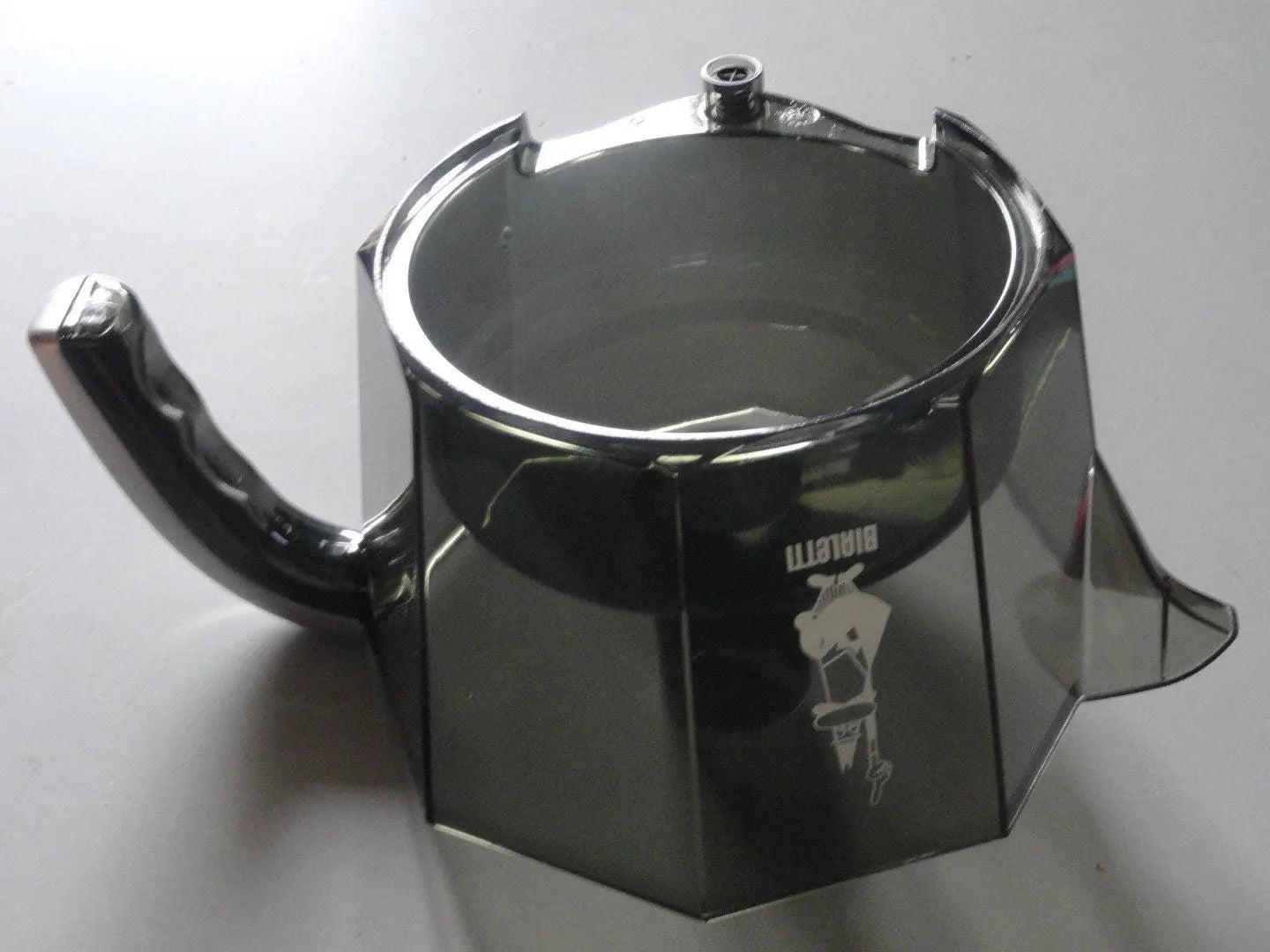 contenitore acqua completo nero trasparte silver mokona cf40 BIALETTI