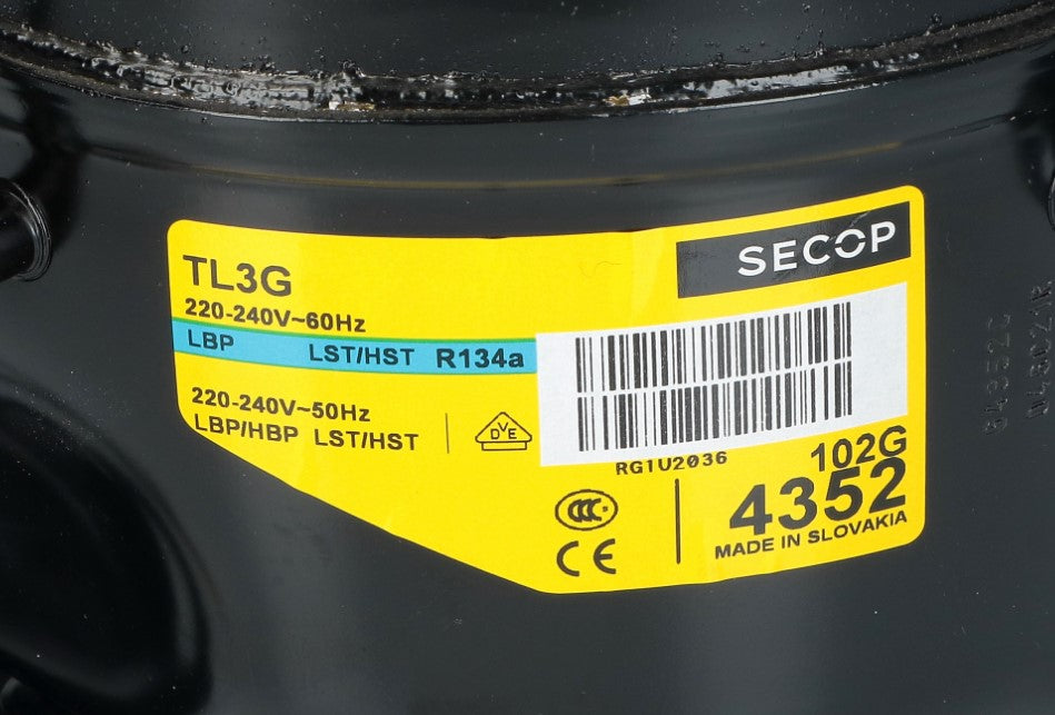Cubigel GD24AA R134 LBP 2,44cc compressor
