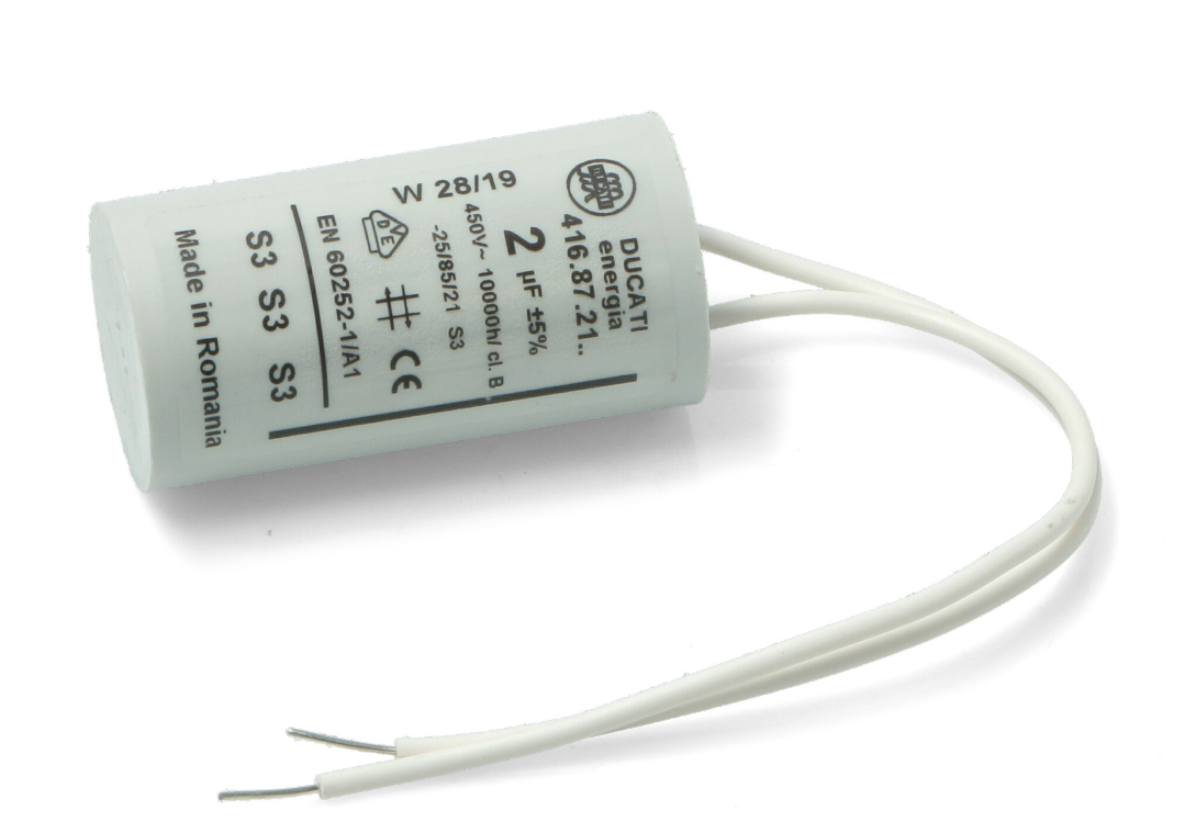 Condensatore 2mf con fili 112lg36 Universale UNIVERSALE