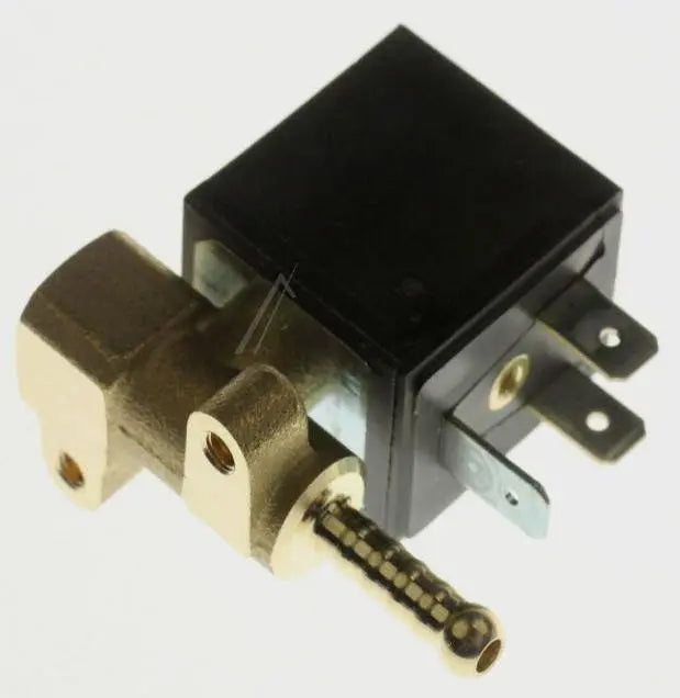 Elettrovalvola 2 vie con raccordo dritto 24v dc 10w macchina da caffe' Saeco Intelia SAECO