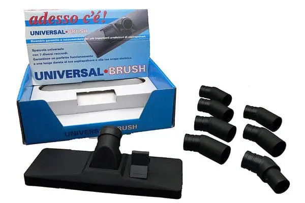 Spazzola combi 7 raccordi senza ruote 800PE07 UNIVERSALE