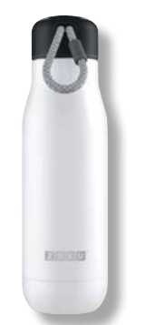 Stainless Steel Bottle M colore bianco ZOKU ZOKU