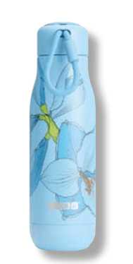 Stainless Steel Bottle M colore giglio del cielo ZOKU ZOKU