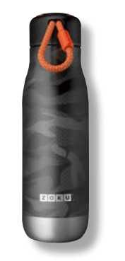 Stainless Steel Bottle M colore nero camo ZOKU ZOKU